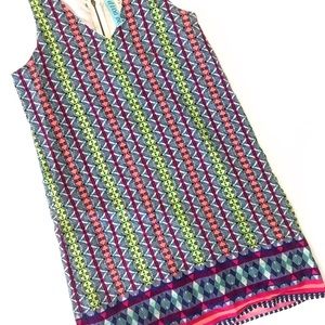 Francesca’s Geometric Shift Dress